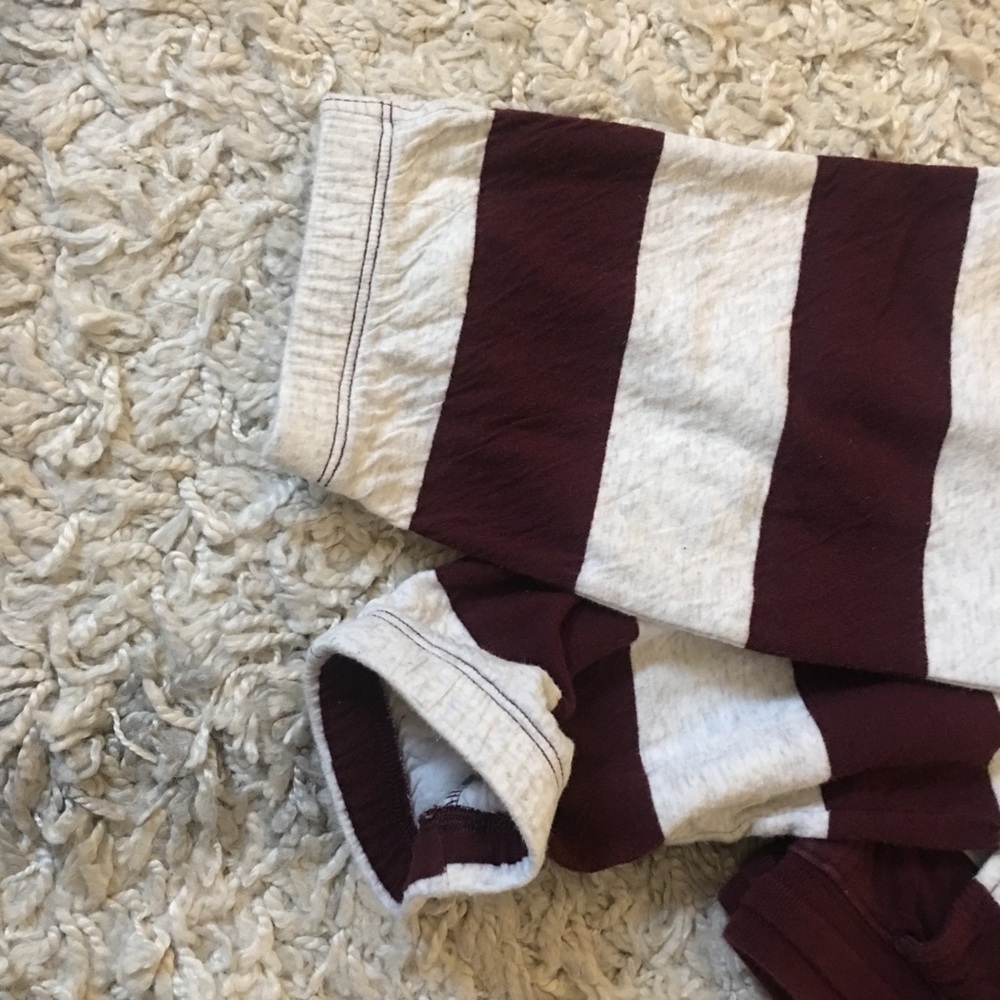 GAP sweatpants. Men’s Large. Maroon/Grey. - Picture 4 of 4